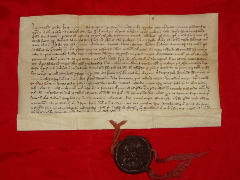 Najstaršia písomná zmienka o meste Poprad a Spišská Sobota z roku 1256